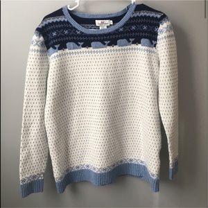 Vineyard Vines whale sweater